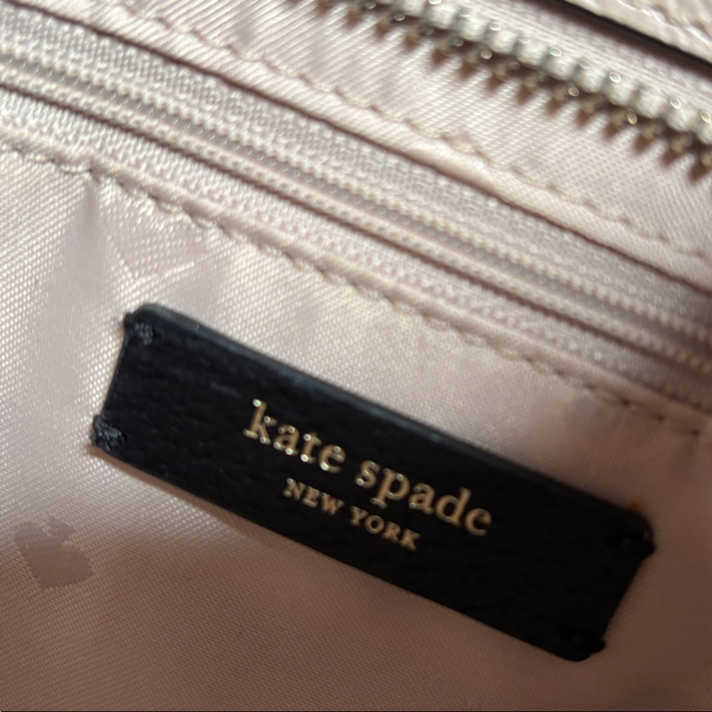 kate spade Two-Tone Blush and Black Satchel - Picture 7 of 16